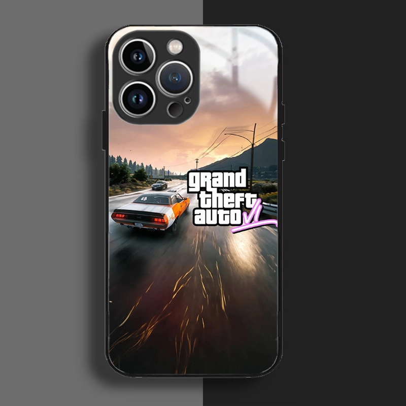 俠盜獵車手VI GTA6 高清鋼化玻璃手機殼