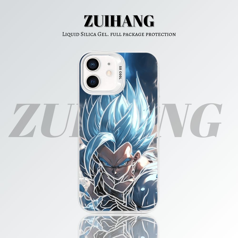 七龍珠彩銀線條漸變防摔手機殼-ZUIHANG SHOP