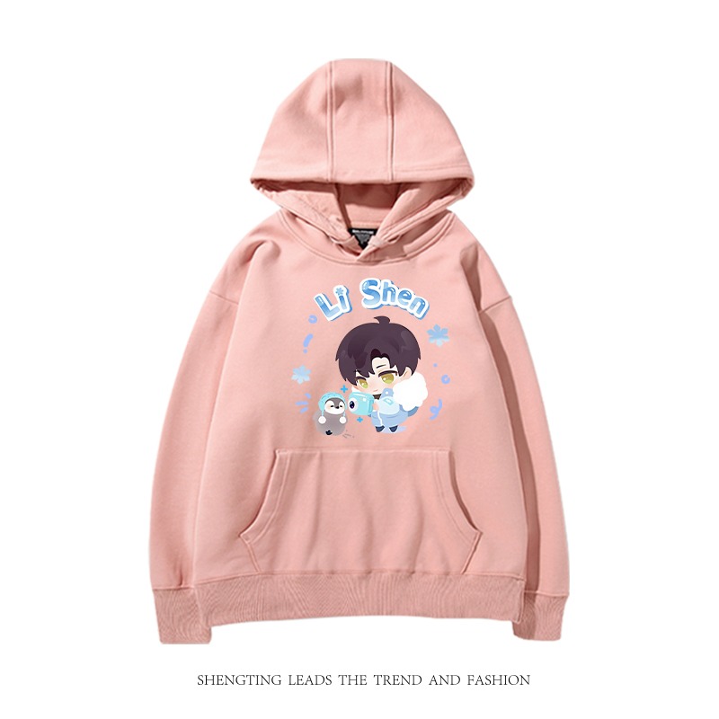 戀與深空漫冬行記 2025秋冬新款 親子情侶裝連帽衛衣