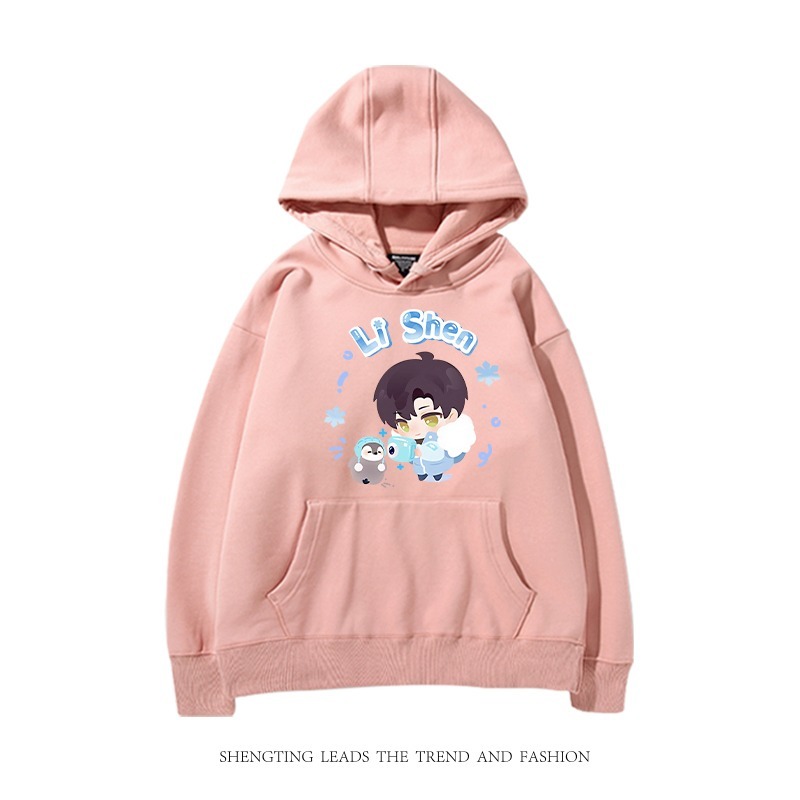 戀與深空漫冬行記 2025秋冬新款 親子情侶裝連帽衛衣