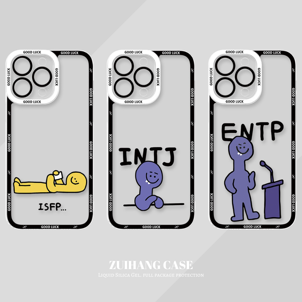 MBTI人格天使眼透明防摔軟殼-ZUIHANG SHOP