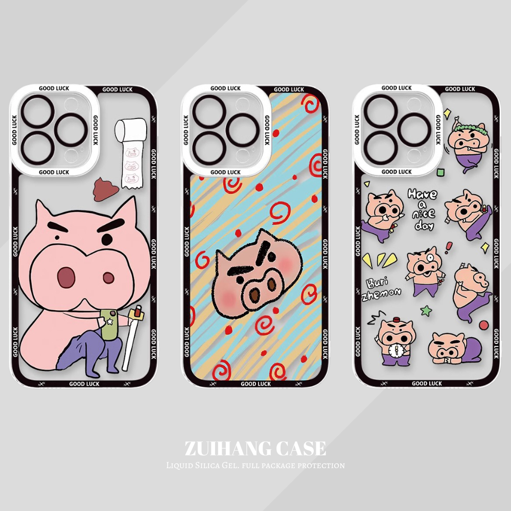 蠟筆小新天使眼透明防摔軟殼-ZUIHANG SHOP