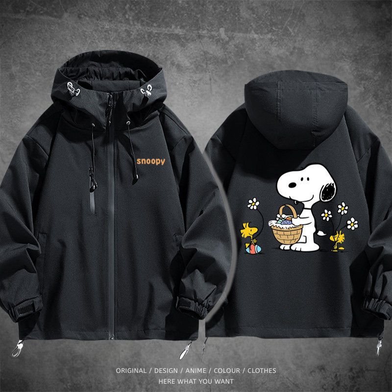 史努比 Snoopy 戶外機能防風防水衝鋒衣