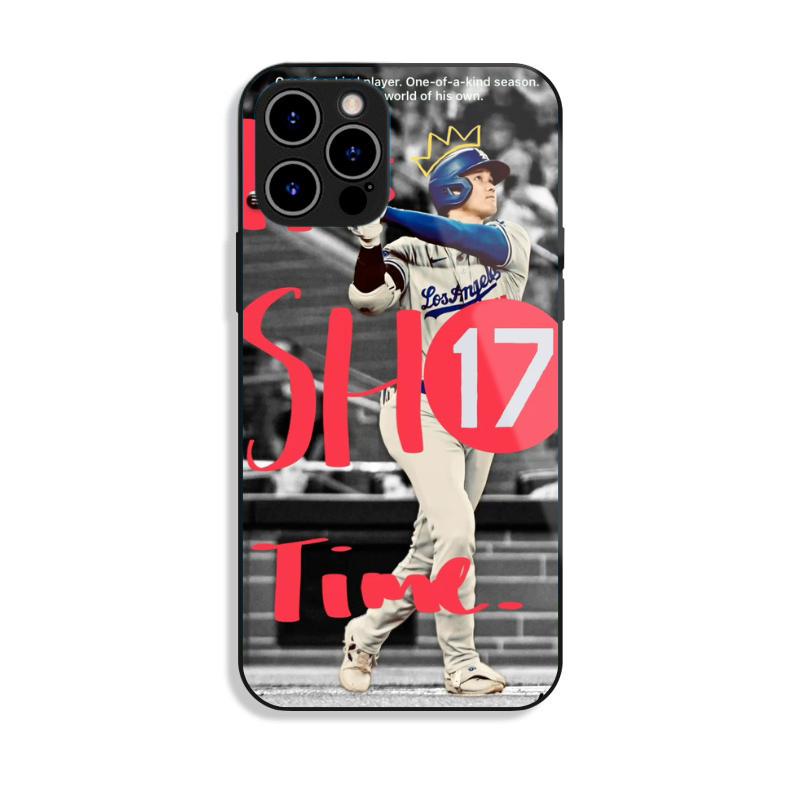 大谷翔平高清鋼化玻璃手機殼