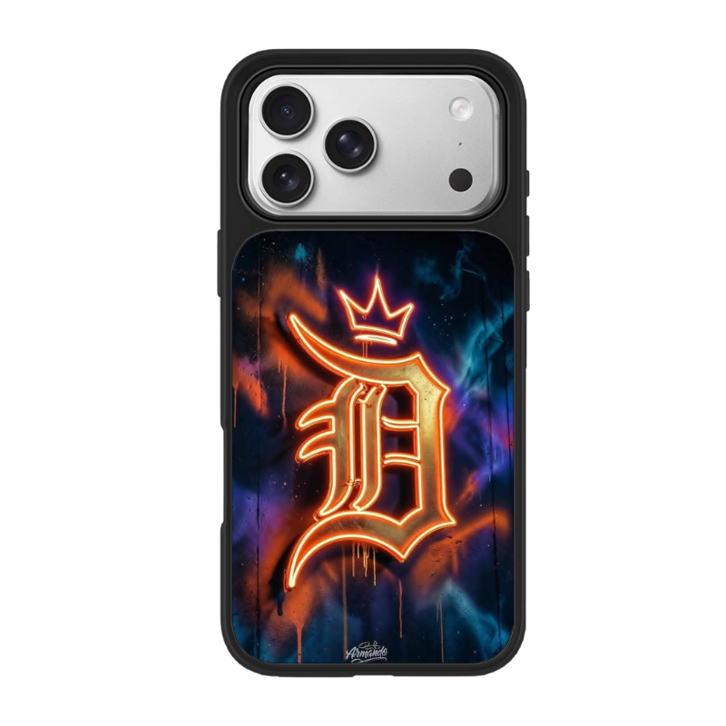 底特律老虎 Detroit Tigers 玻璃磁吸手機殼｜MagSafe 潮流保護殼