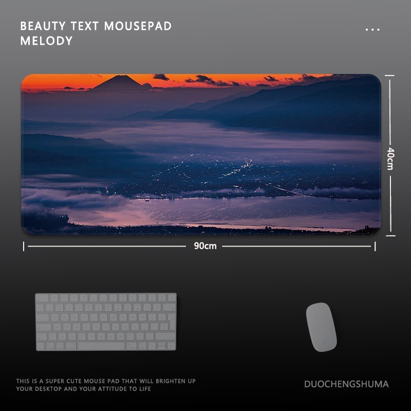 日落風景 主題桌墊 布質滑鼠墊-ZUIHANG SHOP