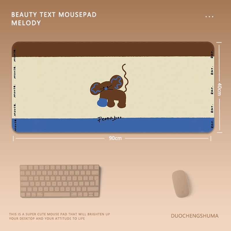 可愛卡通 主題桌墊 布質滑鼠墊-ZUIHANG SHOP