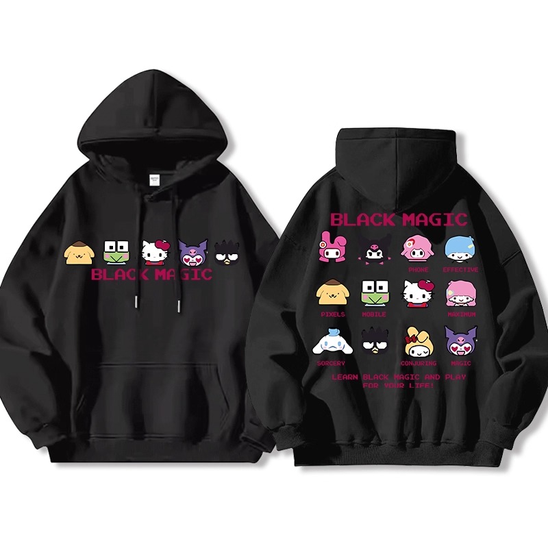 三麗鷗新款 親子情侶男女款連帽衛衣-ZUIHANG SHOP