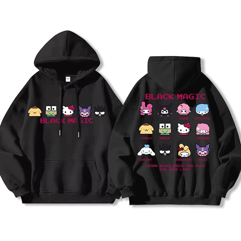 三麗鷗新款 親子情侶男女款連帽衛衣-ZUIHANG SHOP