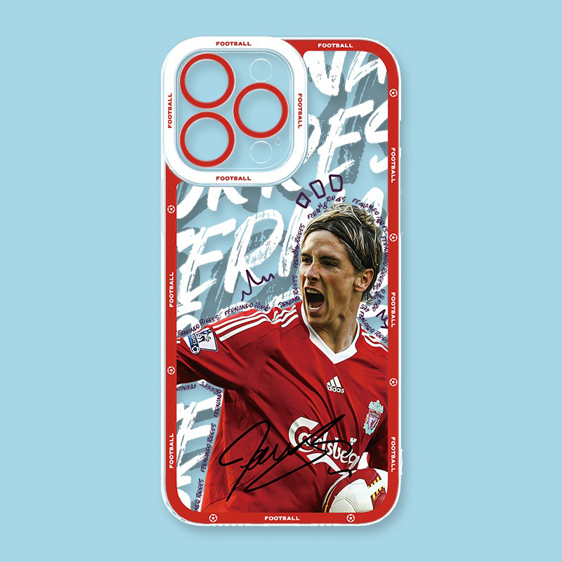 足球明星天使眼透明防摔軟殼-ZUIHANG SHOP