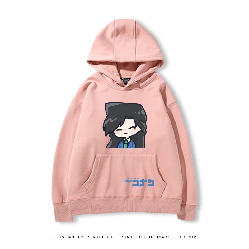 名偵探柯南 秋冬新款 親子情侶裝連帽衛衣