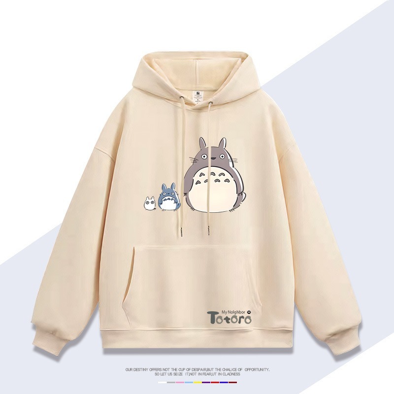 宮崎駿龍貓 2025秋冬新款 親子情侶裝連帽衛衣