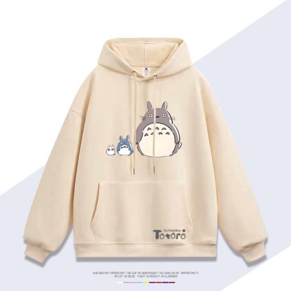 宮崎駿龍貓 2025秋冬新款 親子情侶裝連帽衛衣