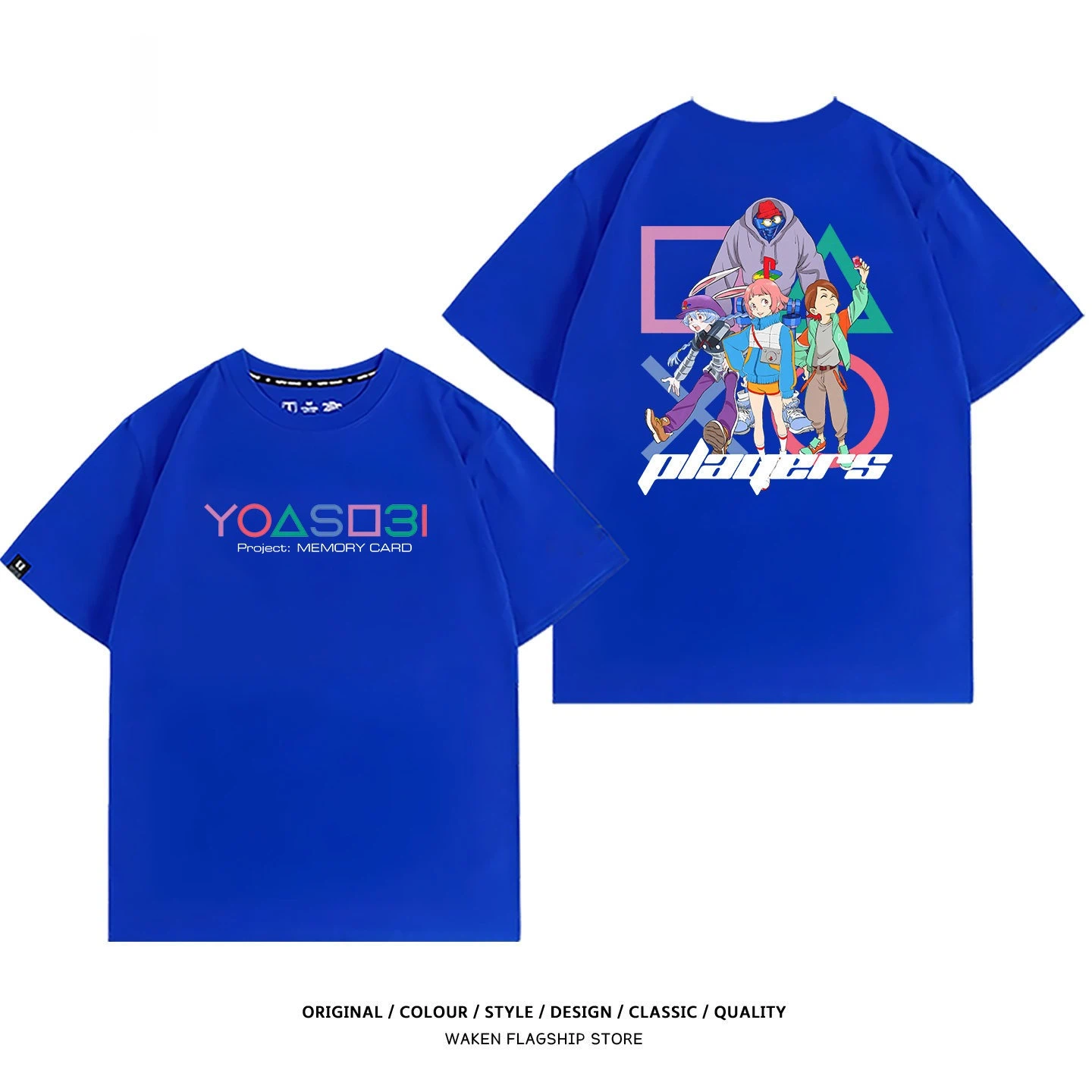 YOASOBI 特別聯動 PlayStation 印花短袖T恤