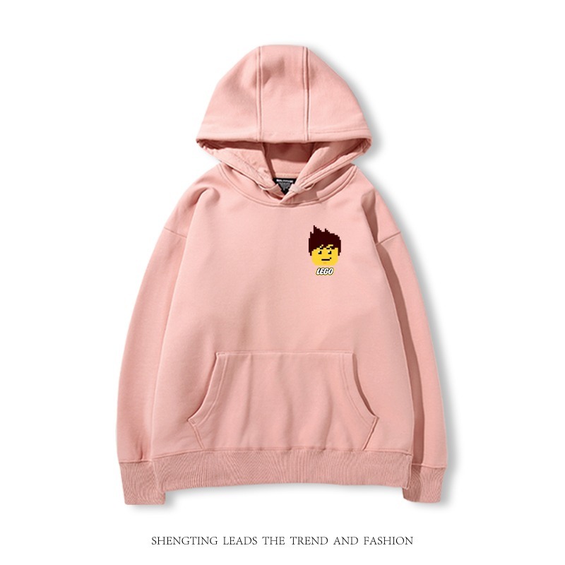 樂高積木 2025秋冬新款 親子情侶裝連帽衛衣