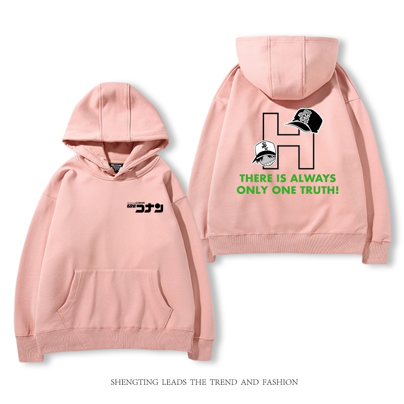 名偵探柯南 2025秋冬新款 親子情侶裝連帽衛衣