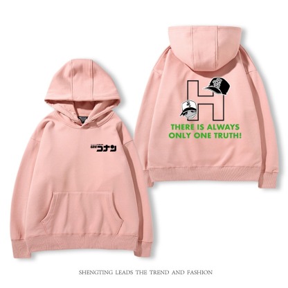 名偵探柯南 2025秋冬新款 親子情侶裝連帽衛衣