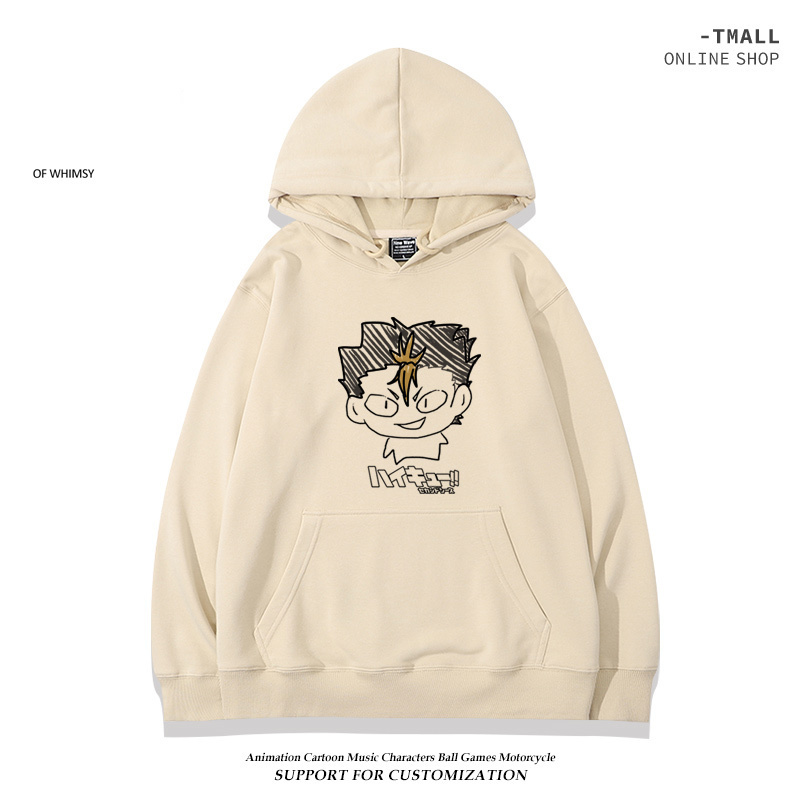 排球少年新款 親子情侶男女款連帽衛衣-ZUIHANG SHOP