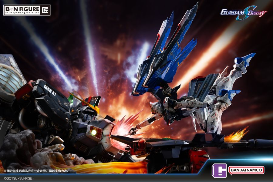 【預購】萬代南夢宮 《機動戰士高達SEED DESTINY》雙機甲對戰珍藏級雕像-ZUIHANG SHOP