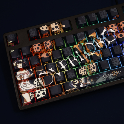 Overlord 雅兒貝德 透光RGB108鍵標準配列衛星軸鍵帽-ZUIHANG SHOP