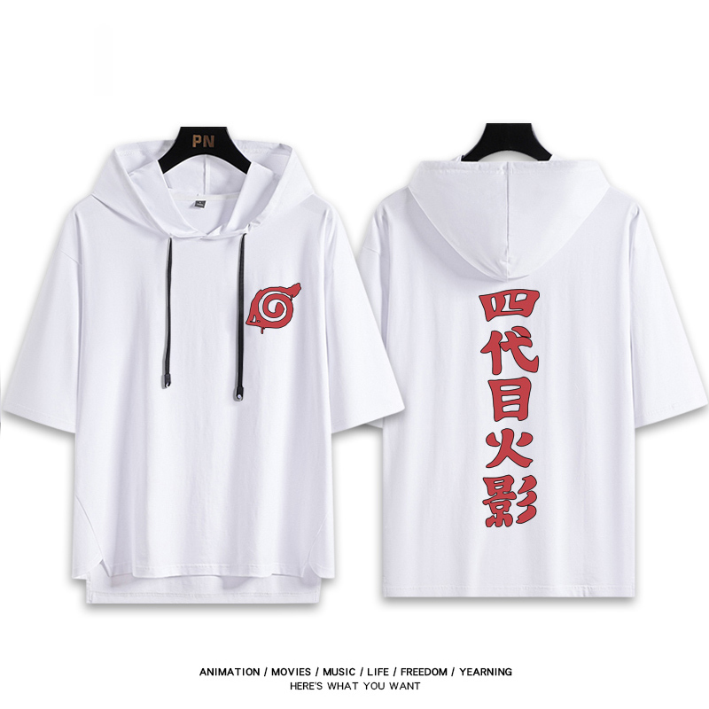 火影忍者 連帽短袖T恤-ZUIHANG SHOP
