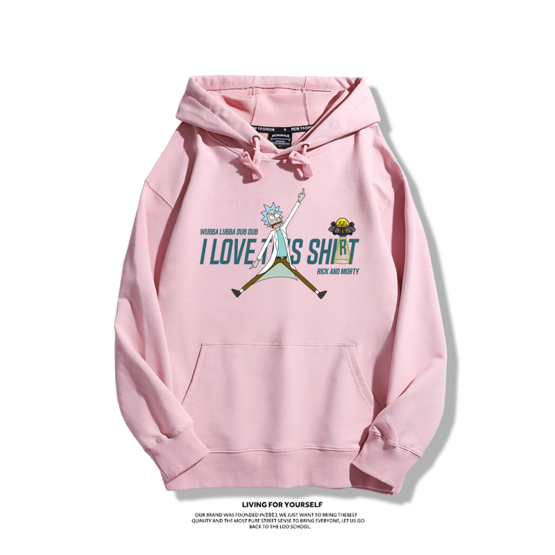 瑞克和莫蒂新款 親子情侶男女款連帽衛衣-ZUIHANG SHOP