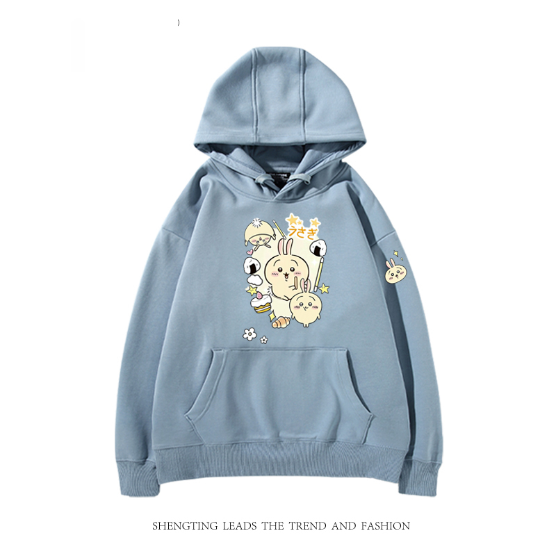 Chiikawa新款 親子情侶男女款連帽衛衣-ZUIHANG SHOP