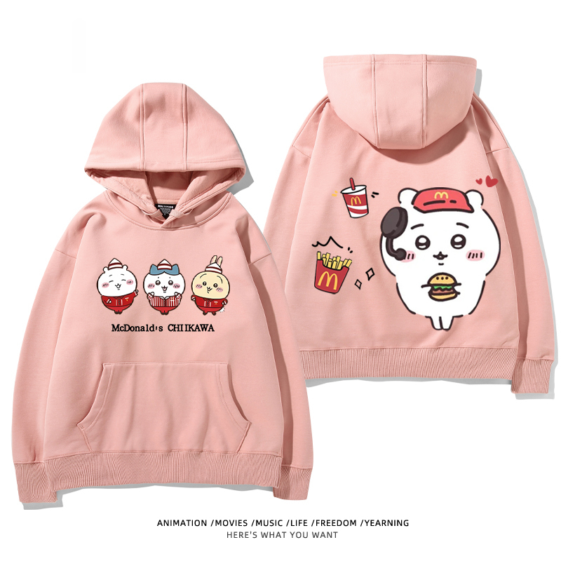 Chiikawa新款 親子情侶男女款連帽衛衣-ZUIHANG SHOP