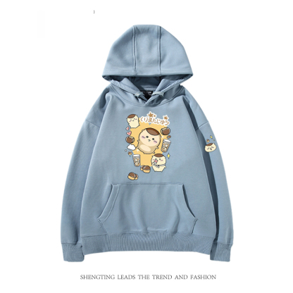 Chiikawa新款 親子情侶男女款連帽衛衣-ZUIHANG SHOP