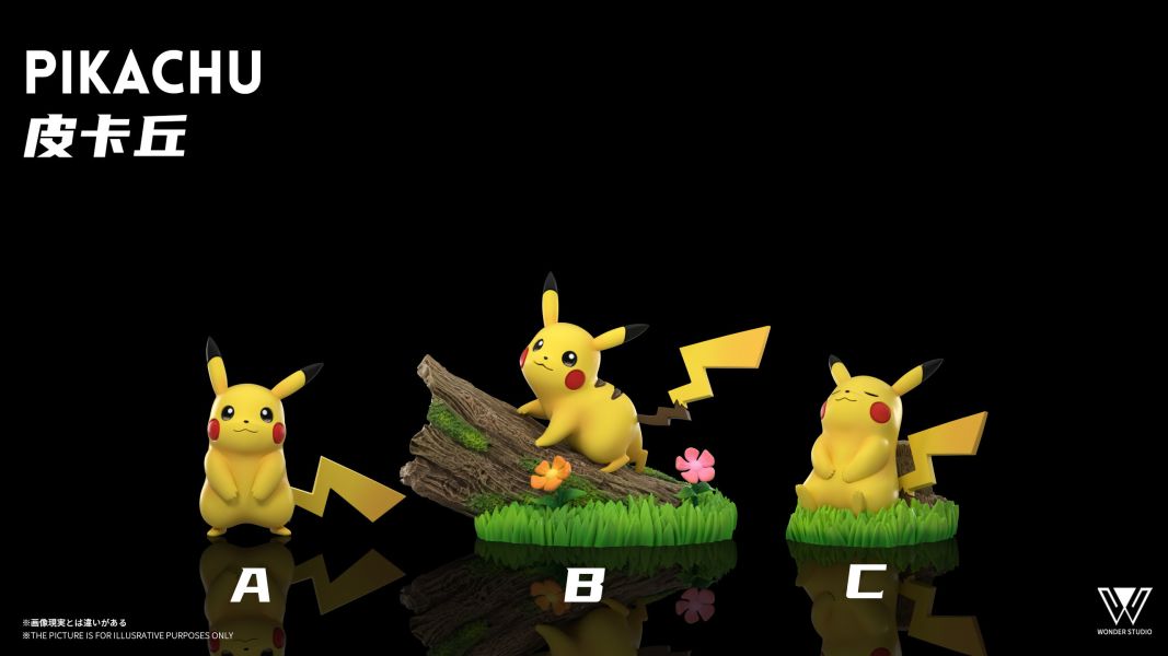 【預購】玩得Wonder studio 皮卡丘