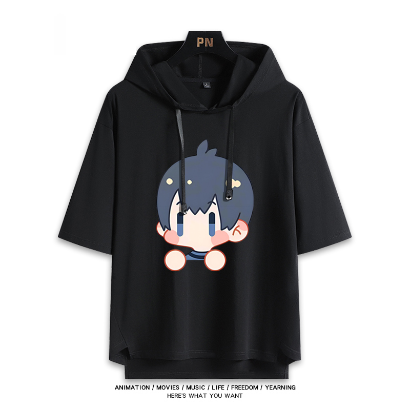 藍色監獄 連帽短袖T恤-ZUIHANG SHOP