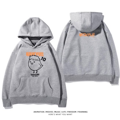 排球少年新款 親子情侶男女款連帽衛衣-ZUIHANG SHOP