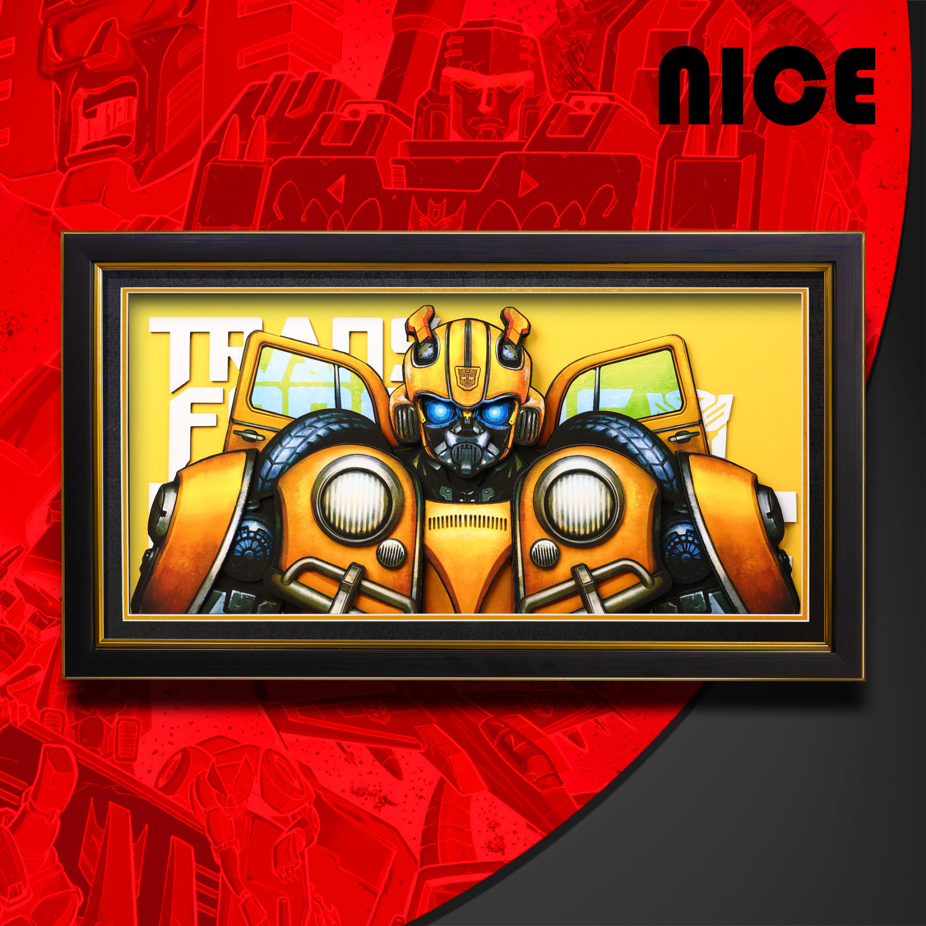 變形金剛擎 3D立體畫-ZUIHANG SHOP