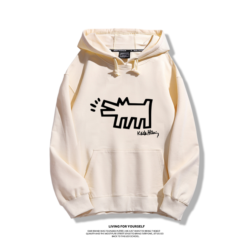keith haring新款 親子情侶男女款連帽衛衣-ZUIHANG SHOP