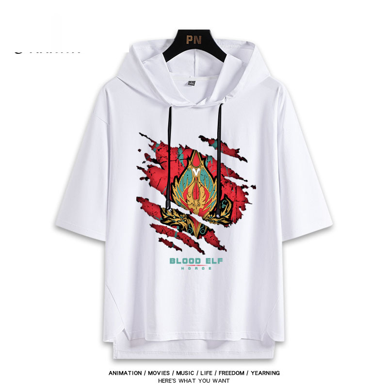 World of Warcraft 魔獸世界 連帽短袖T恤-ZUIHANG SHOP