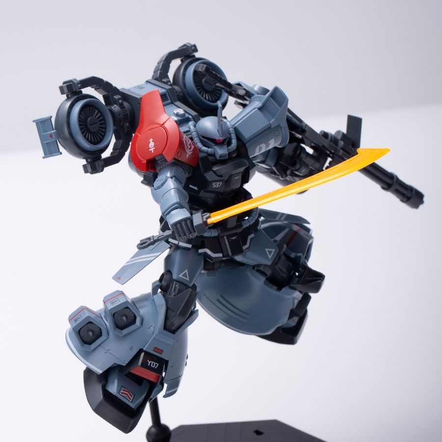 引力 飛行老虎領袖配色 叢林黑狗小隊 熱能刀拼裝模型