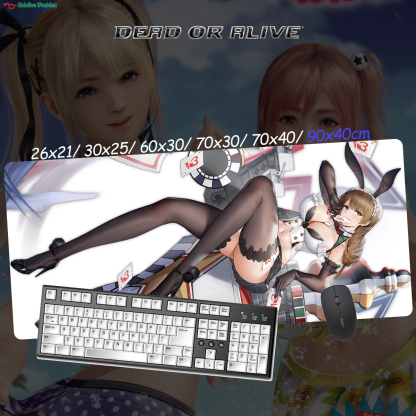 生死格鬥系列 超大鎖邊主題桌墊 布質滑鼠墊