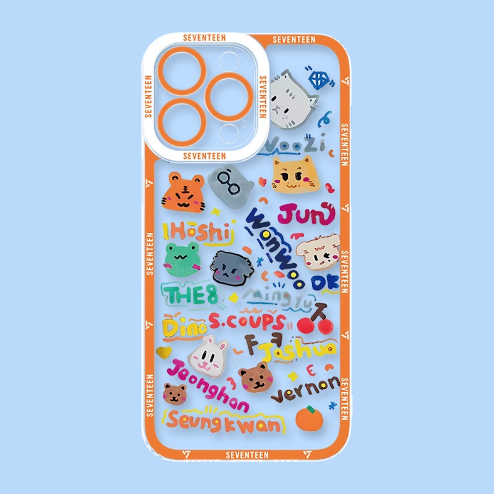 Seventeen天使眼透明防摔軟殼-ZUIHANG SHOP