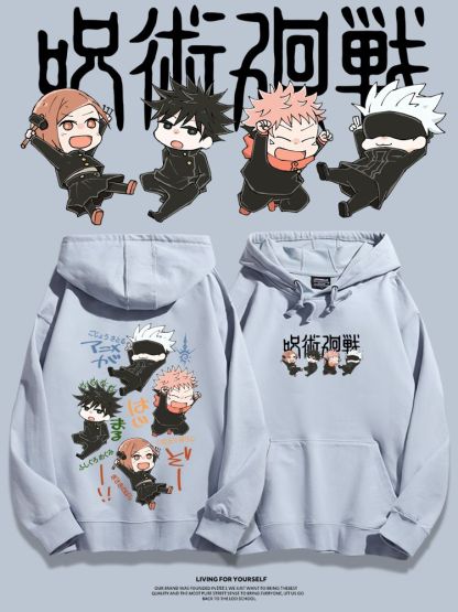 咒術迴戰新款 親子情侶男女款連帽衛衣-ZUIHANG SHOP