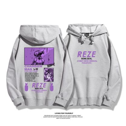 鏈鋸人 2025秋冬新款 親子情侶男女連帽衛衣-ZUIHANG SHOP