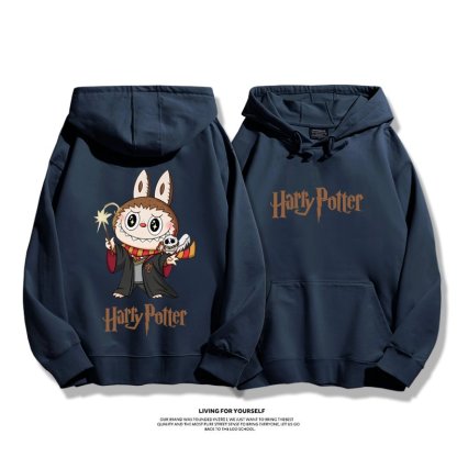 Labubu新款 親子情侶男女款連帽衛衣-ZUIHANG SHOP