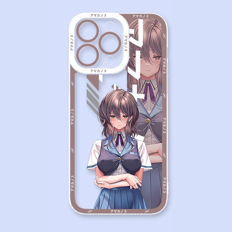 甜蜜女友天使眼透明防摔軟殼