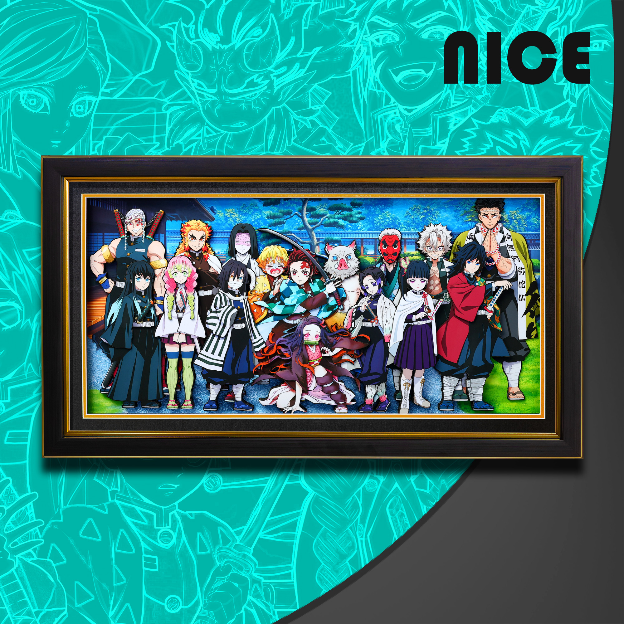 鬼滅之刃 3D立體畫-ZUIHANG SHOP