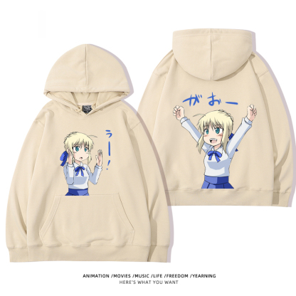 Fate新款 親子情侶男女款連帽衛衣-ZUIHANG SHOP