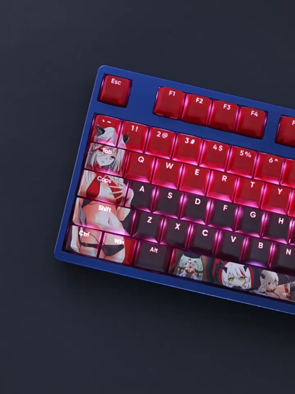 埃吉爾透光RGB108鍵標準配列衛星軸鍵帽