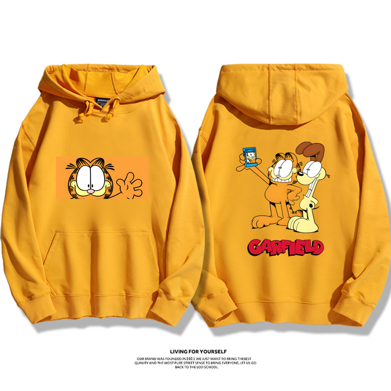 加菲貓新款 親子情侶男女款連帽衛衣-ZUIHANG SHOP