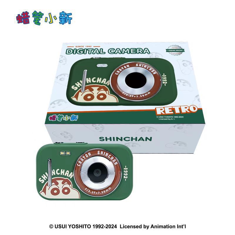 正版蠟筆小新數碼相機 | 高清學生隨身照相機 | 高像素CCD相機 | 校園必備-ZUIHANG SHOP