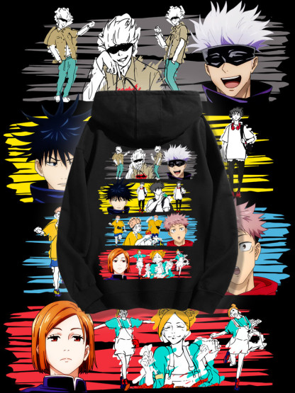 咒術迴戰新款 親子情侶男女款連帽衛衣-ZUIHANG SHOP