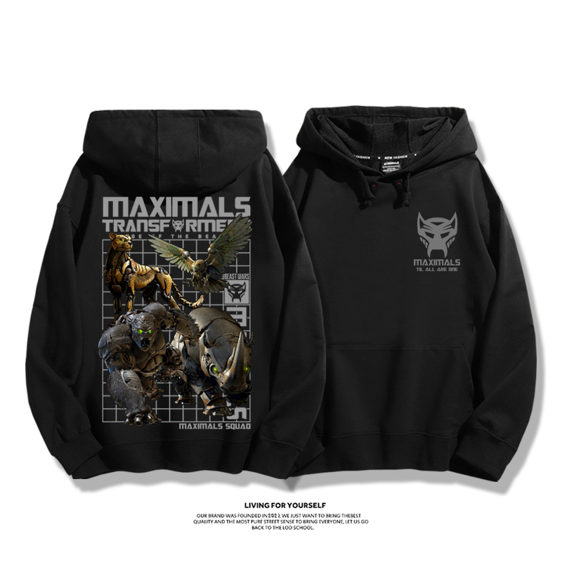 變形金剛新款 親子情侶男女款連帽衛衣-ZUIHANG SHOP