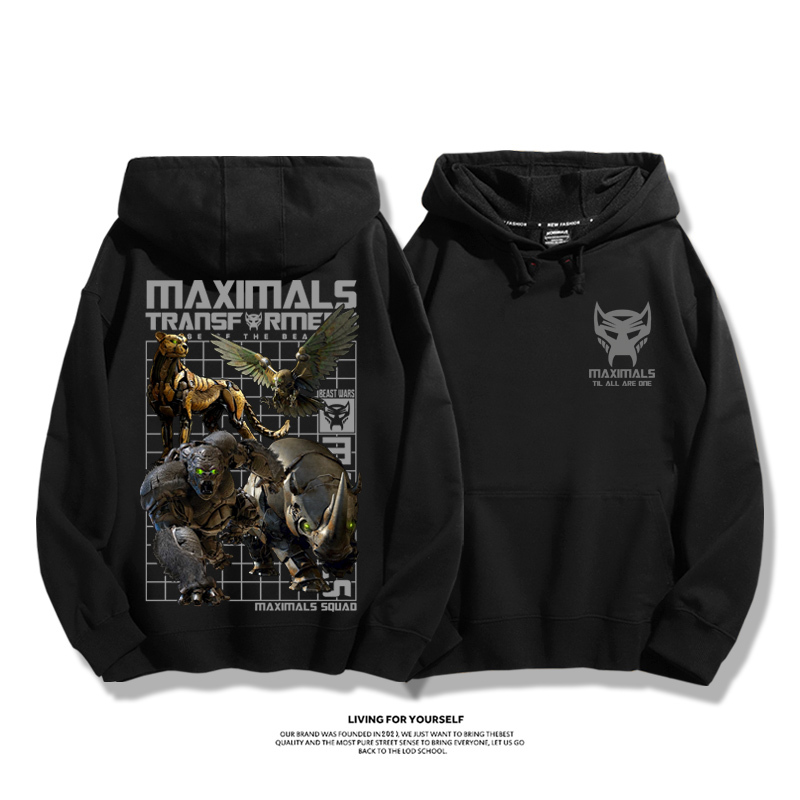 變形金剛新款 親子情侶男女款連帽衛衣-ZUIHANG SHOP